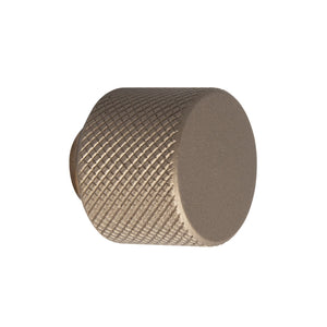 MVI Giulio Knurled Kitchen Cabinet Knob 10/835 - Satin Bronze | 0306040