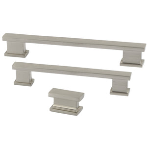 MVI Kensington Kitchen Cabinet D Handle 128mm - Satin Nickel | 0906005