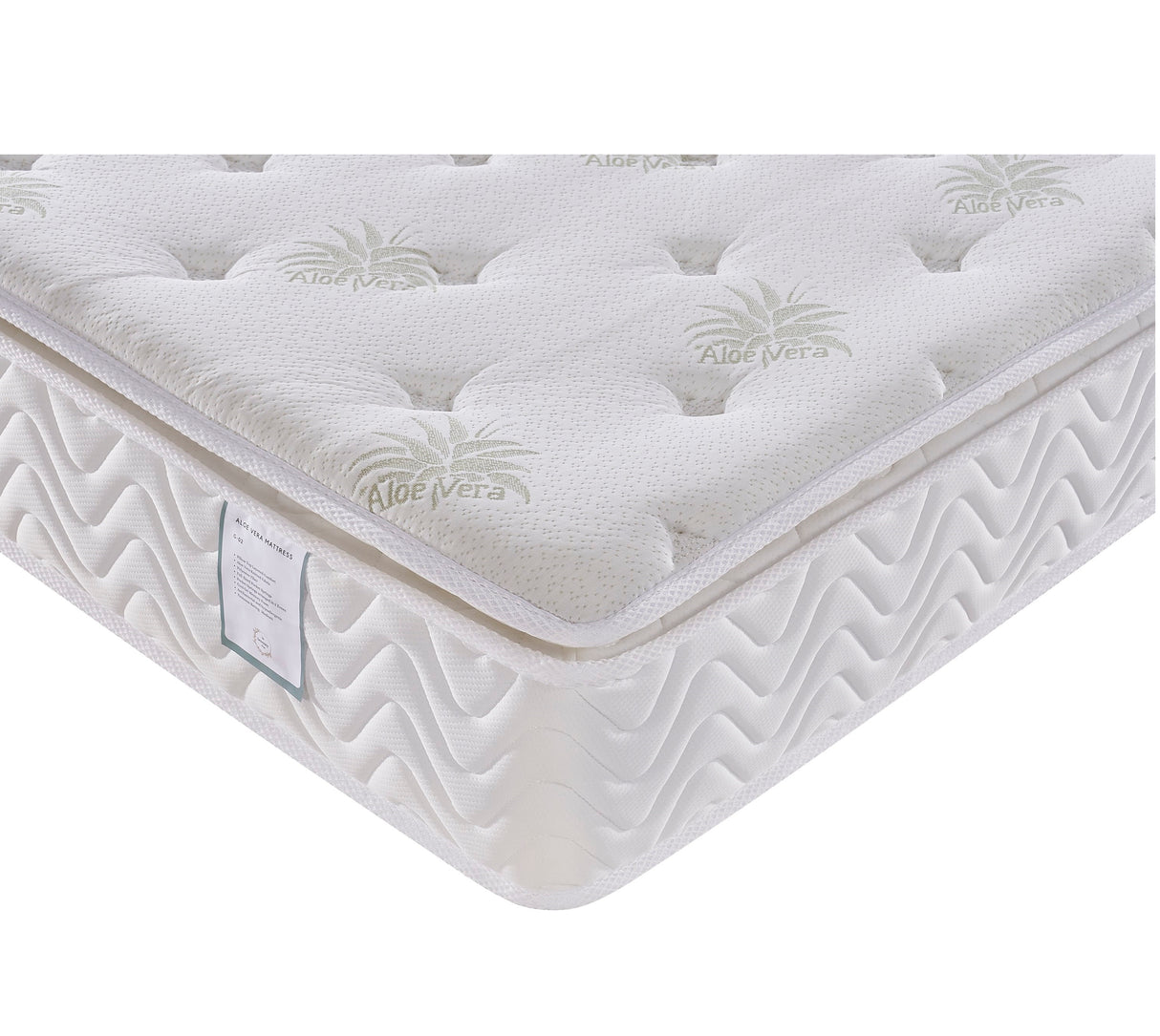 The Serenity Sleep G02 Aloe Vera Bed Mattress Boxed