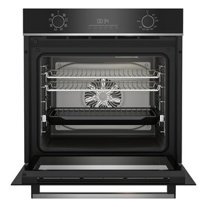 Beko AeroPerfect Built-in Single Oven with LED Timer and RecycledNet - Black | BBIM14300BC