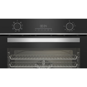 Beko AeroPerfect Built-in Single Oven with LED Timer and RecycledNet - Black | BBIM14300BC