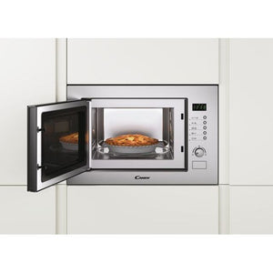 Candy 25L 900W Built-in Microwave with Grill - Stainless Steel | MIC25GDFX-80