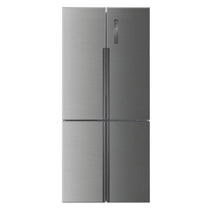 Haier American 4 Door Fridge Freezer - Stainless Steel | HTF-556DP6