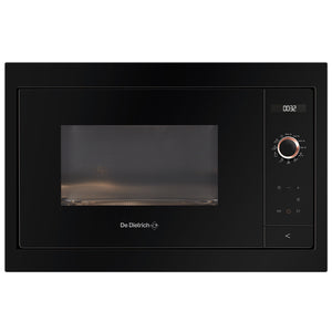 De Dietrich 26 Litre Integrated Microwave - Black | DME7121A