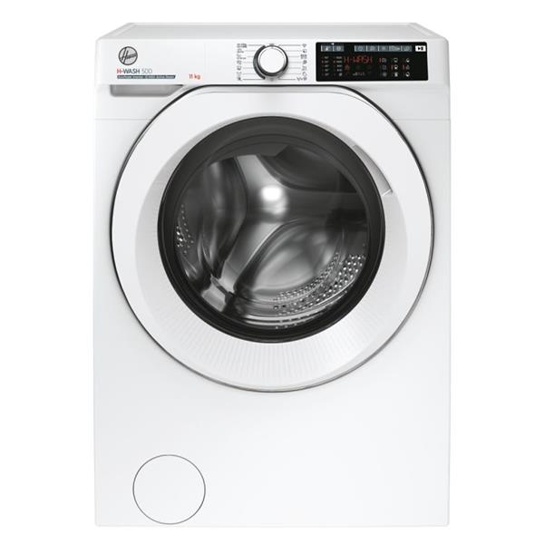 Hoover H-WASH 500 11kg 1400 Spin Washing Machine - White | HW411AMC/1-80