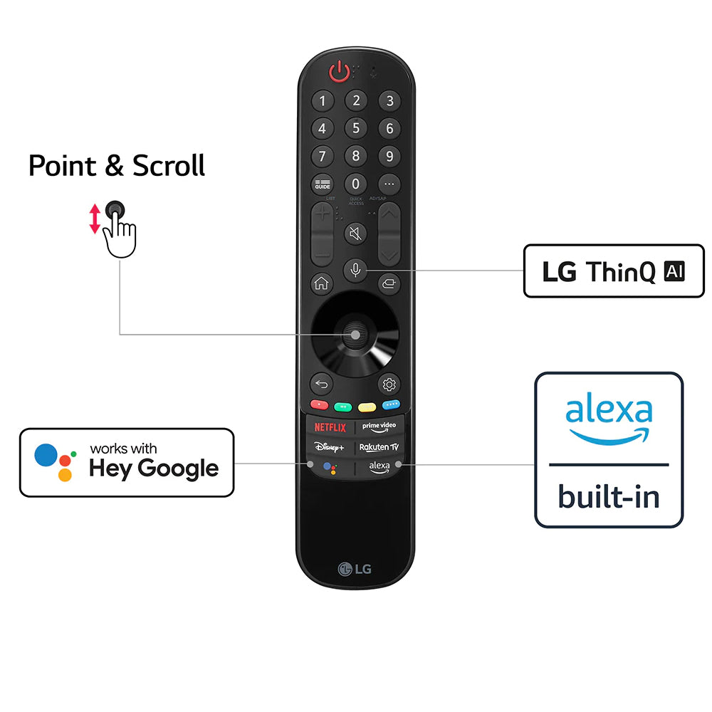 LG 65" Smart 4K Ultra HD HDR LED TV with Google Assistant & Amazon Alexa | 65NANO766QA