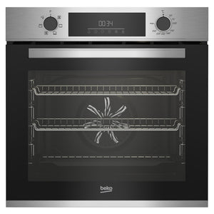Beko AeroPerfect Builtin Single Oven with LED Timer and RecycledNet - Stainless Steel | BBNIE2300XD
