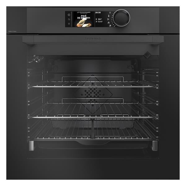 De Dietrich 73 Litre Built-In Electric Pyrolytic Single Oven - Black | DOP8785BB