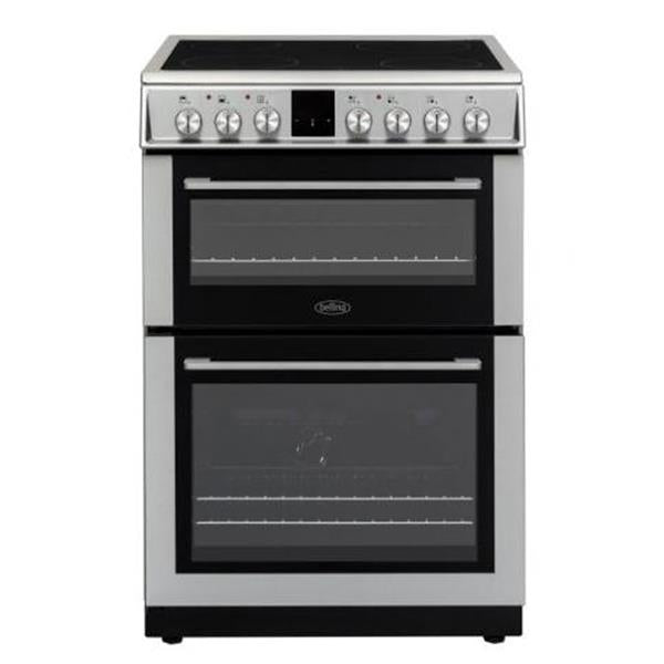 Belling 60cm Double Oven Electric Ceramic Cooker - Stainless Steel | BFSE62MFIX