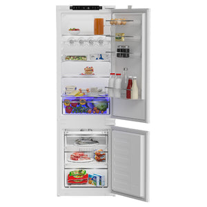 Blomberg 70/30 Integrated  Frost Free Combi Fridge Freezer with VitaminCare+ | KNE4554EVI