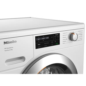 Miele 9kg 1400 Spin Washing Machine - White | WEG665WCS