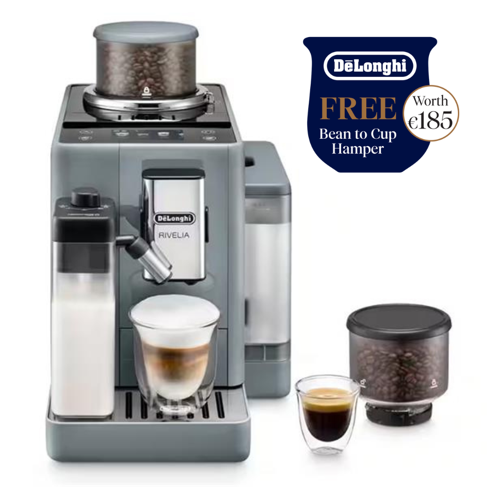 Delonghi Rivelia Bean To Cup Coffee Machine - Grey | EXAM440.55.G