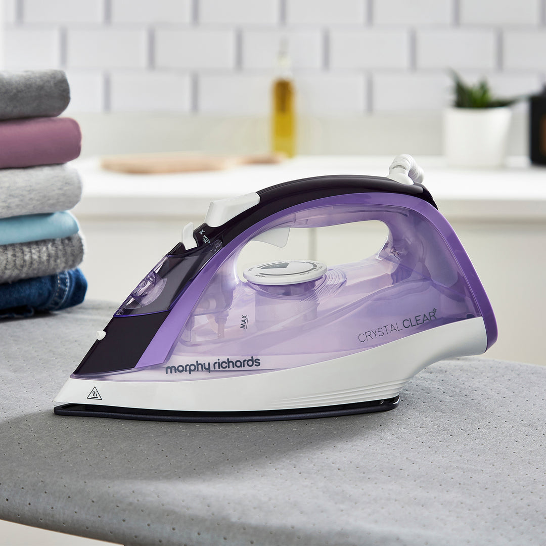 Morphy Richards Crystal Clear Steam Iron 2400W - Amethyst | 300301