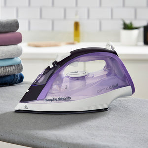 Morphy Richards Crystal Clear Steam Iron 2400W - Amethyst | 300301