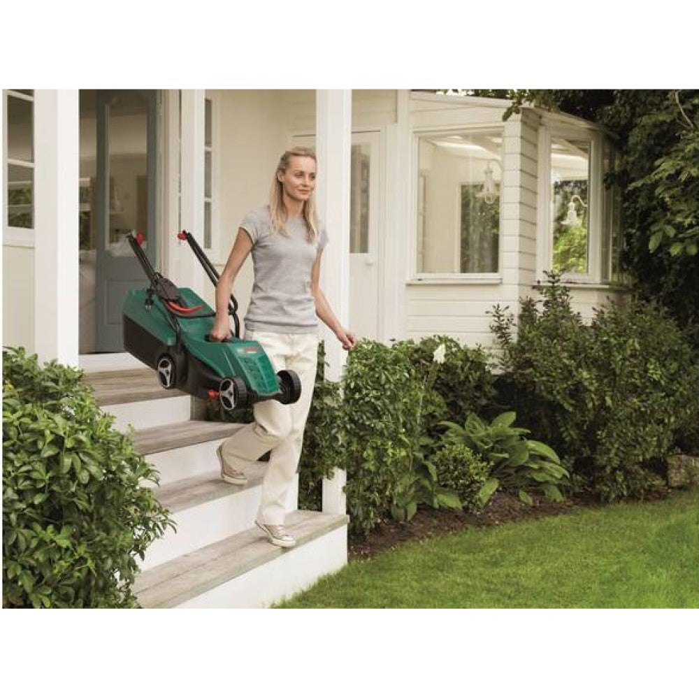 Bosch Rotak 32-12 32cm Corded Electric Lawnmower - 1200W | 06008A6078