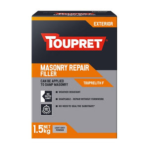 Toupret Masonry Repair Exterior Wall Filler 1.5kg | TP018712