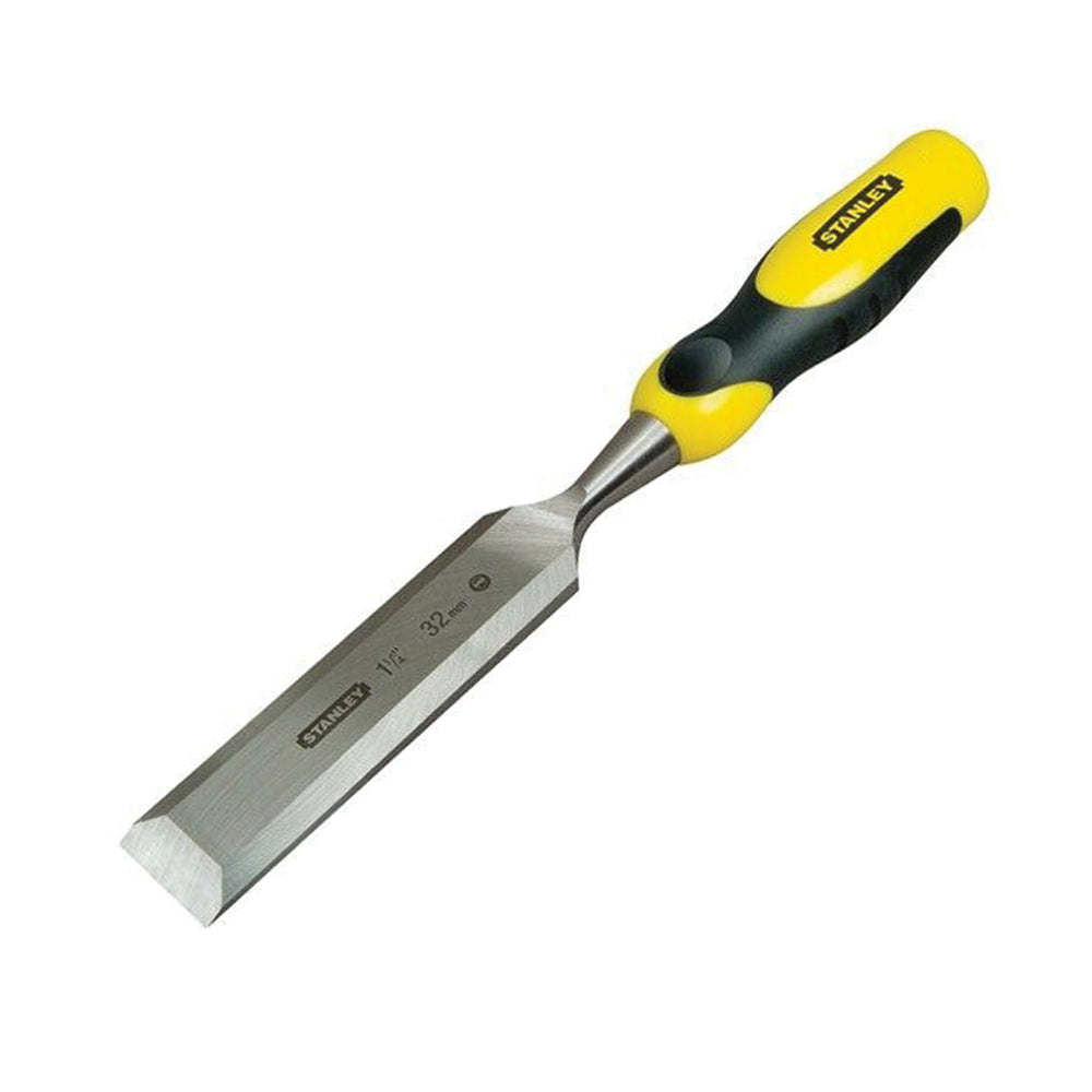 Stanley DynaGrip Bevel Edge Chisel With Strike Cap 38mm (1.1/2in) | STA016882