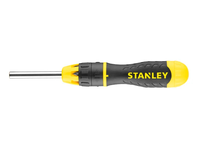 Stanley Multibit Ratchet Screwdriver with 10 Bit Head | STA068010