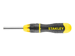 Stanley Multibit Ratchet Screwdriver with 10 Bit Head | STA068010