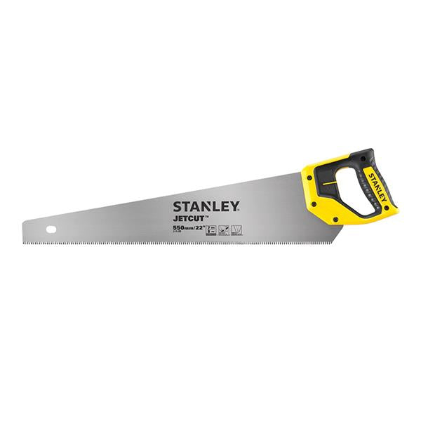 Stanley Jet Cut Heavy-Duty Handsaw 550mm (22in) 7 TPI | STA215289