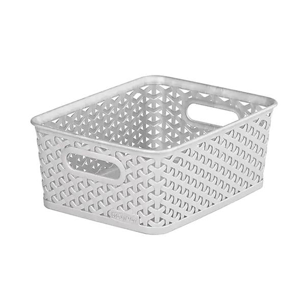 Curver My Style Small Rectangular Basket 8 Litre | CUR232281