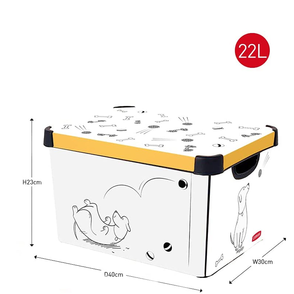 Curver Pets at Home 22 Litre Deco Storage Box Box | CUR243990