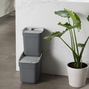 Curver Ready to Collect Bin 10 Litre - Dark Grey | CUR253336