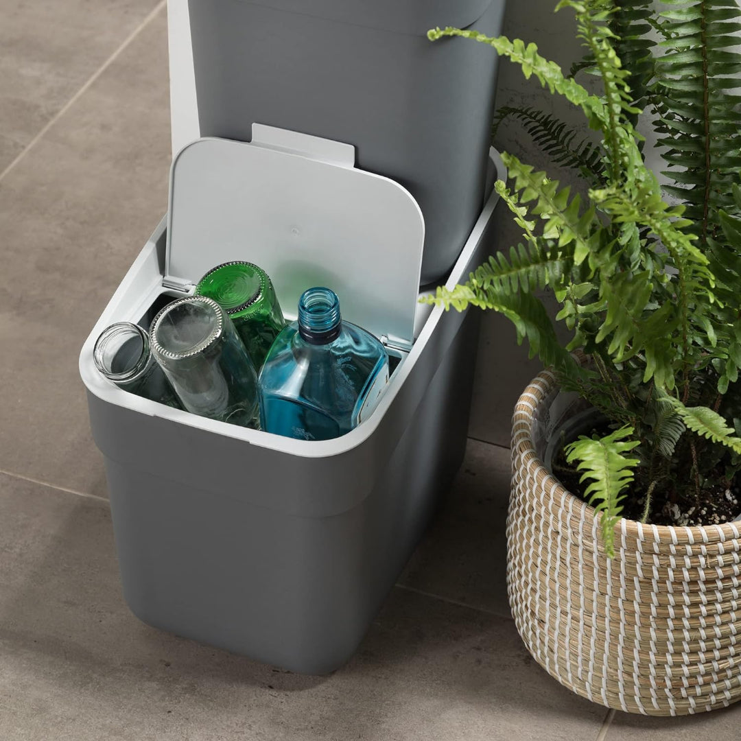 Curver Ready to Collect Bin 20 Litre - Dark Grey | CUR253331