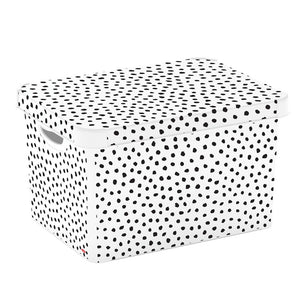 Curver Dalmation Print Deco Box 22 Litre | CUR255909