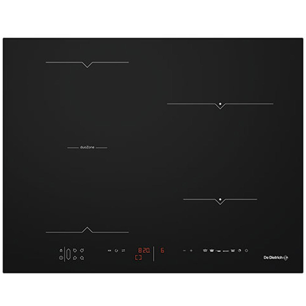 De Dietrich 65cm Duozone Induction Hob - Black | DPI7652B