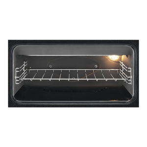 Zanussi 55cm Ceramic Top Electric Cooker - Black | ZCV46250BA