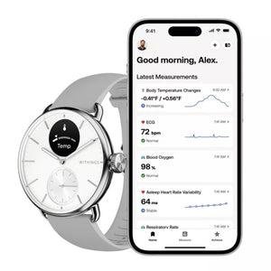 Withings Scanwatch 2 38mm Smart Watch - White | 78-HWA10-MODEL2-ALL