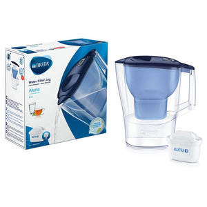 Brita Aluna Cool Maxtra 2.4 Litre Water Filter Jug with Cartridge - Blue | S0501