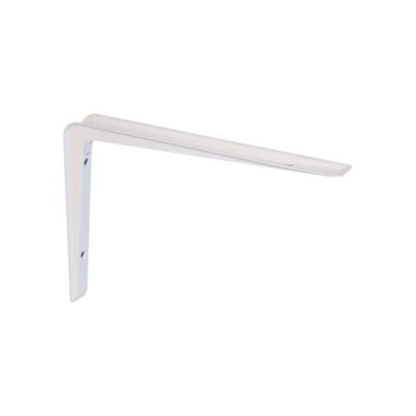 Shelf Bracket 220mm x 155mm - White | ELE110Z