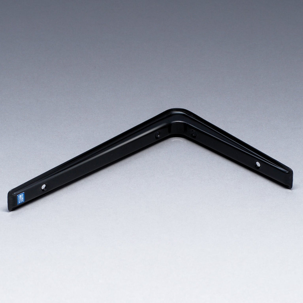 Alido L - Shape Shelf Bracket 220mm x 155mm - Black | ELE111Z