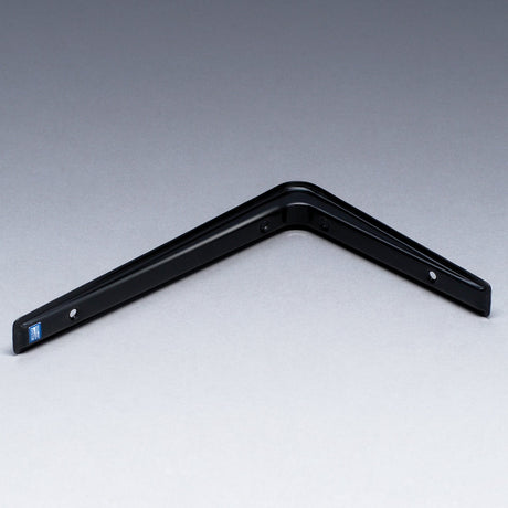 Alido L - Shape Shelf Bracket 320mm x 220mm - Black | ELE116Z