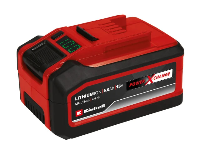 Einhell Power X-Change Multi-Ah Battery 18V 4-6Ah Li-ion | EINPXBAT6