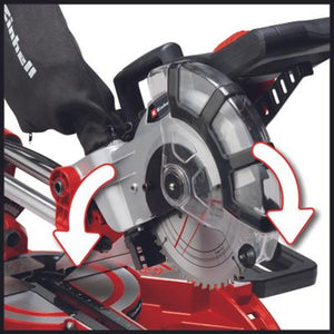 Einhell TC-SM 2131/1 Dual Sliding Mitre Saw 1500W 240V | EINTCSM21311