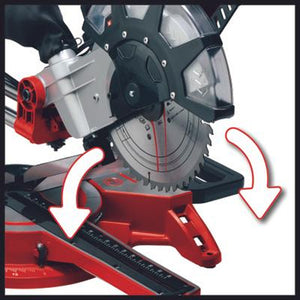 Einhell TC-SM 2534/1 Dual Sliding Mitre Saw 2100W 240V | EINTCSM25341