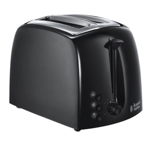 Russell Hobbs Textures 2-Slice Toaster Black | 21641