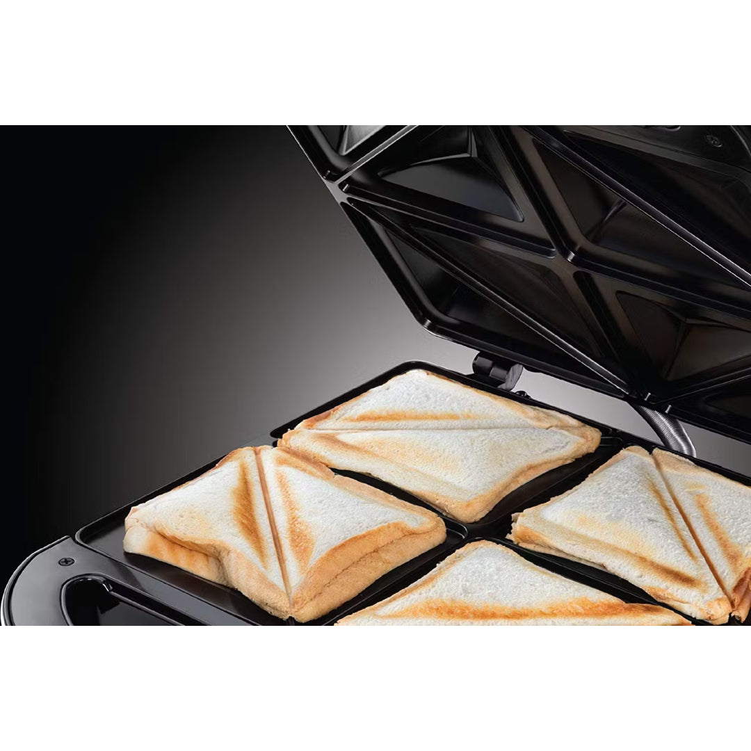 Russell Hobbs 4 Portion Deep Fill Sandwich Maker - Black | 24550