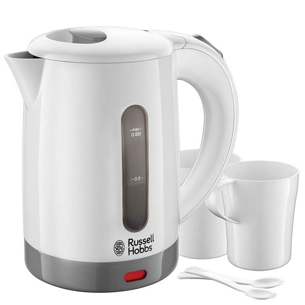 Russell Hobbs 0.85 litre Compact Travel Kettle White | 23840