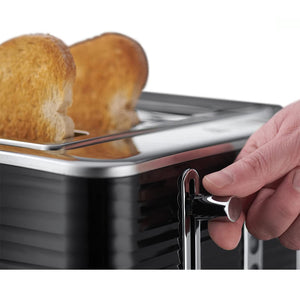 Russell Hobbs Inspire 4 Slice Toaster - Black | 24381
