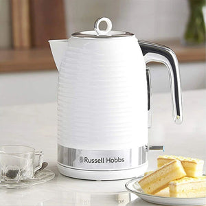 Russell Hobbs 1.7 Litre Rapid Boil Inspire Kettle - White | 24360