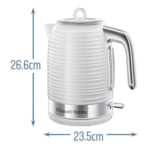 Russell Hobbs1.7 Litre Rapid Boil Inspire Kettle - White | 24360