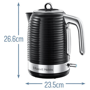 Russell Hobbs 1.7 Litre Rapid Boil Inspire Kettle  - Black | 24361