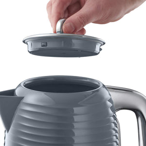 Russell Hobbs 1.7 Litre Rapid Boil Inspire Kettle - Grey | 24363