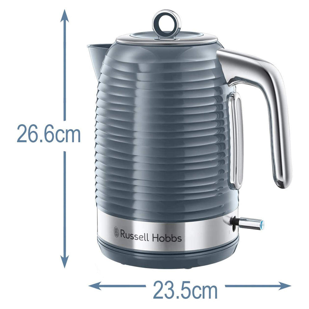 Russell Hobbs 1.7 Litre Rapid Boil Inspire Kettle - Grey | 24363