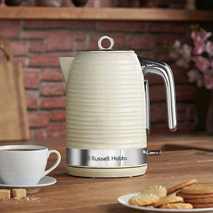 Russell Hobbs 1.7 Litre Rapid Boil Inspire Kettle - Cream | 24364