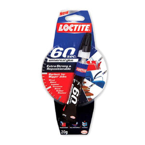 LOCTITE 60 SECOND ALL-PURPOSE GLUE 20g